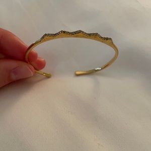 Pave Chevron Cuff